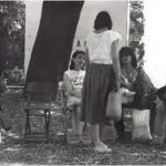 Salvatore Falci, 1983, Sosta 15 Minuti, Installazione antistante Biennale di Venezia, 1984, (con Fontana, Modica, Risitano)
