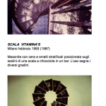 Salvatore Falci, 1987 - 1993, Scala Vitamina's, Milano, febbraio 1993, scheda